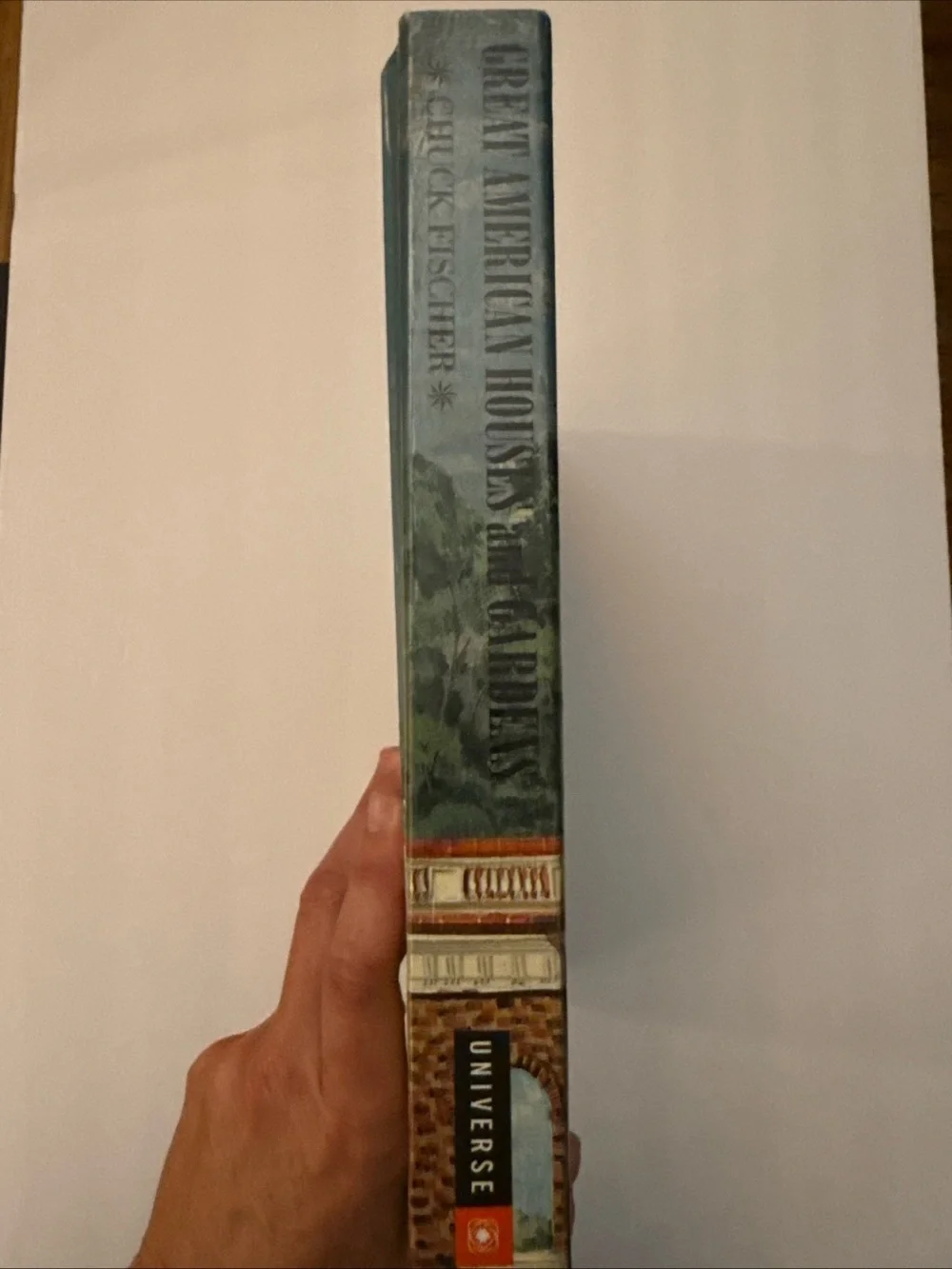 Great American Houses and Gardens Pop-Up Book - Blue/Gold Cover
